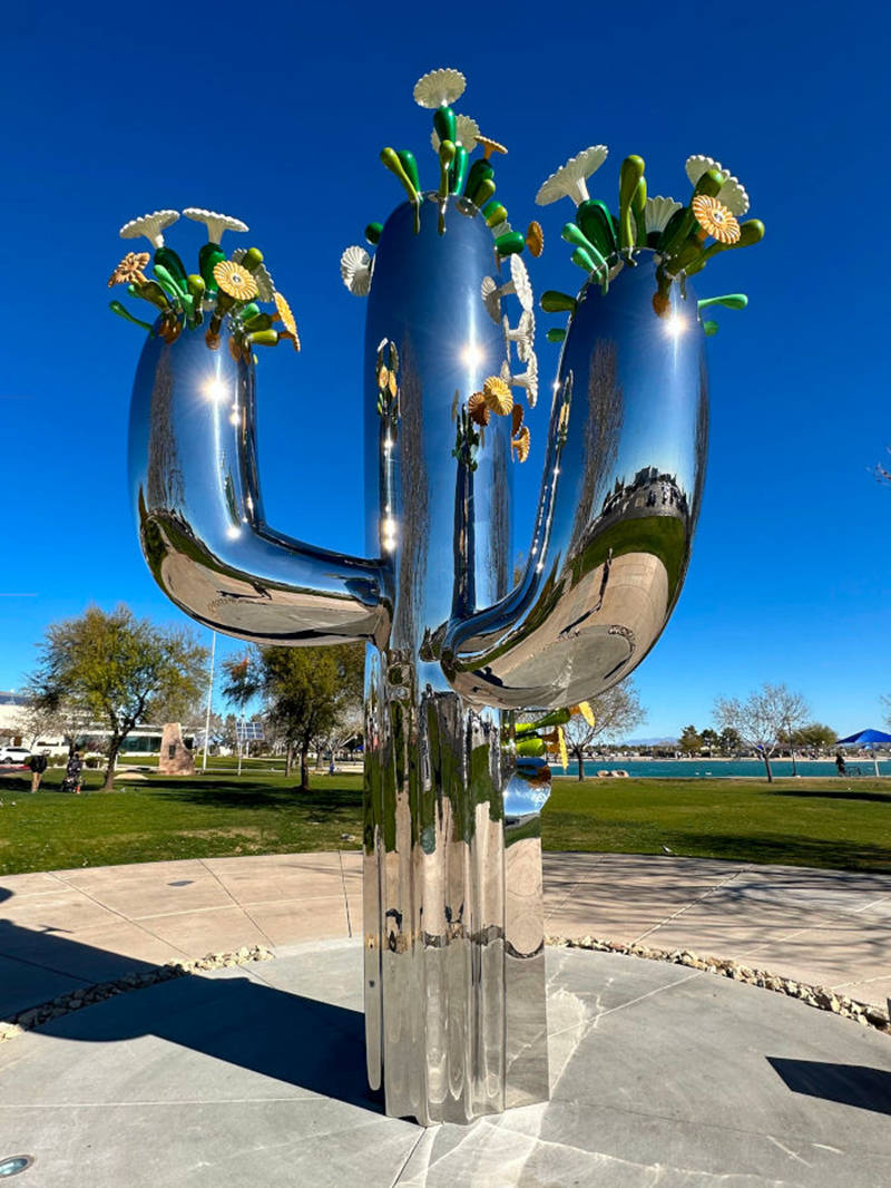 large cactus statue for sale