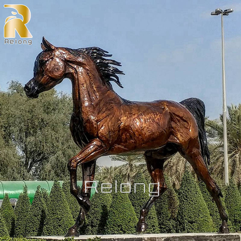 Bronze Arabian Horse Statue for Garden Decor RBHS-010