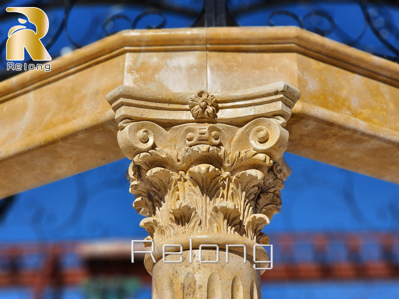marble gazebo details-1