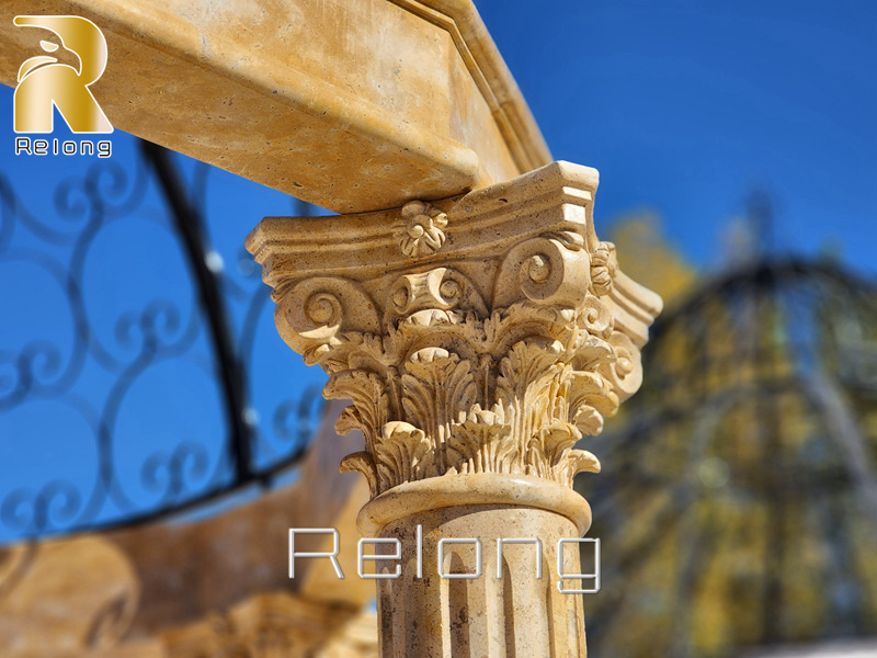 marble gazebo details-2