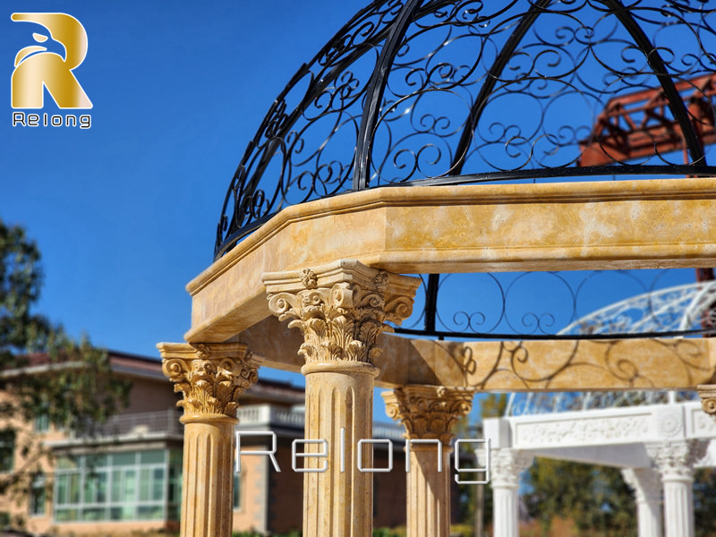 marble gazebo details