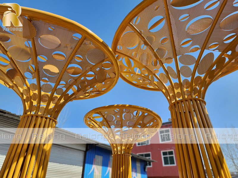 modern tree sculpture