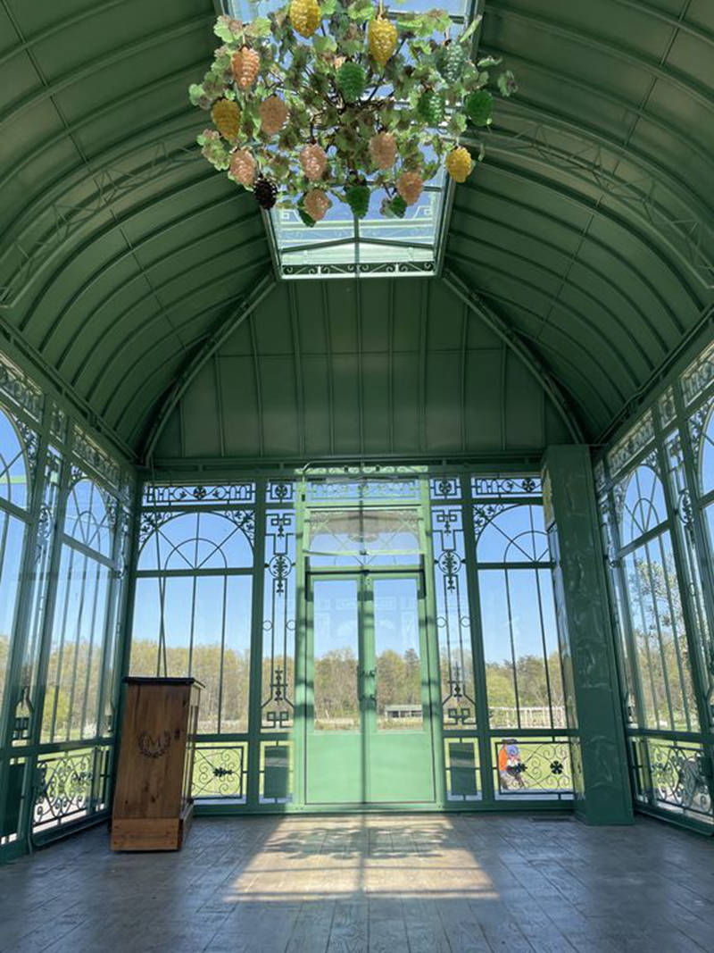 Victorian wrought iron gazebo for sale