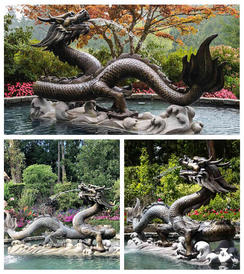 bronze dragon statues_ for sale