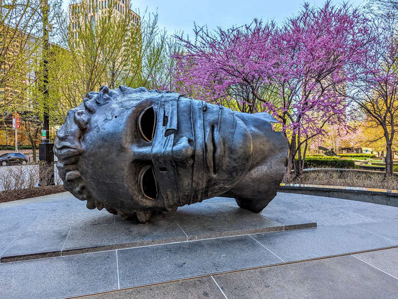 bronze face sculpture (13)