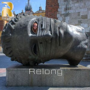 bronze face sculpture (7)