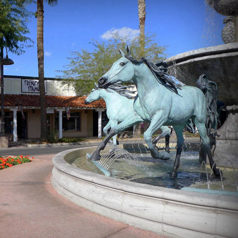 bronze horse fountain for sale