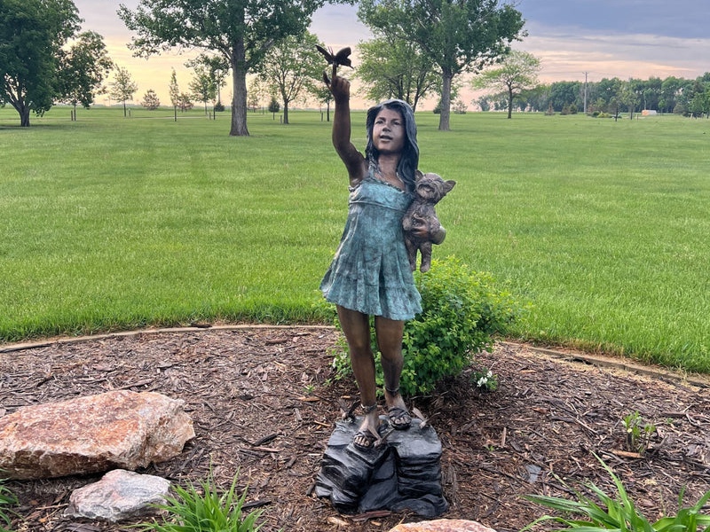 bronze sculpture for residential art