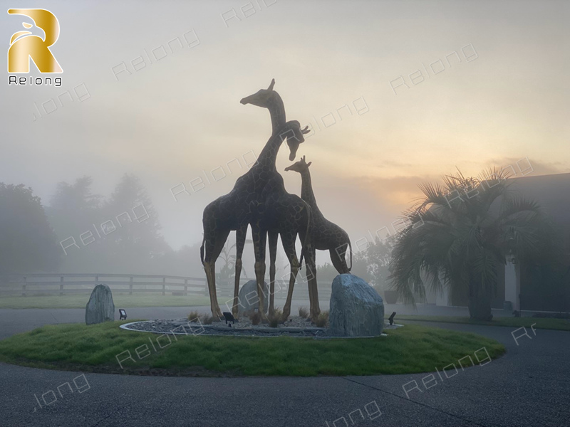 client feedback after the large bronze sculpture installed (10)