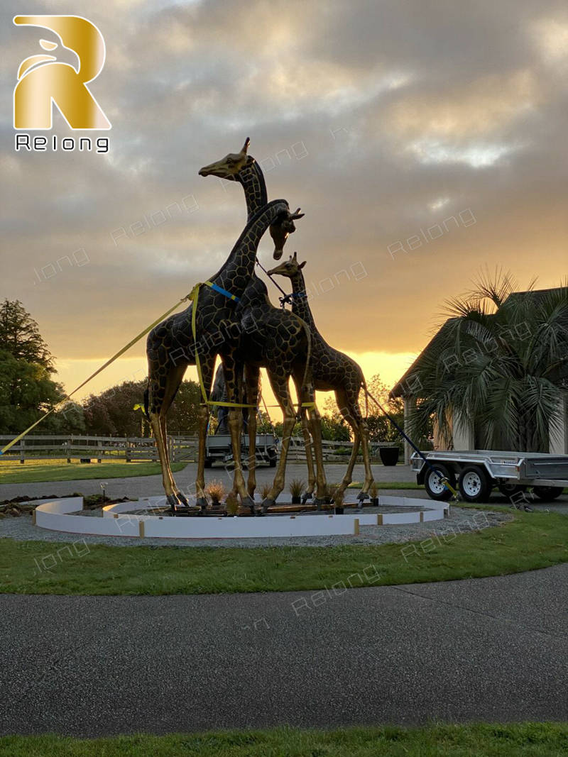 client feedback after the large bronze sculpture installed (7)
