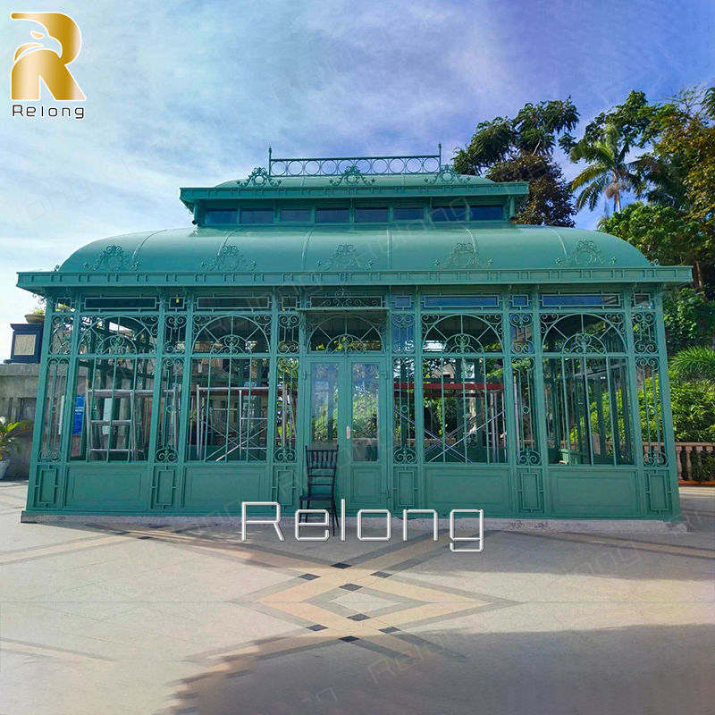 Custom Large Victorian Wrought Iron Gazebo for Sale RIGO-009