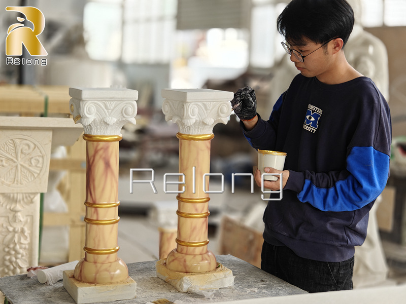 hand carved b skilled artists