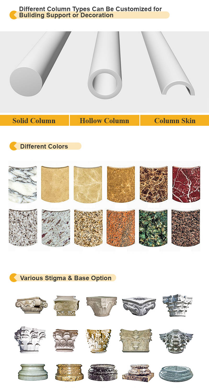 marble column customization -1