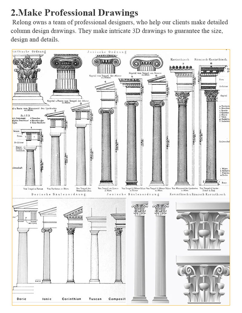 marble column customization -2