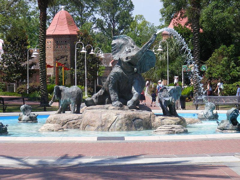 large elephant water featuer statue (3)