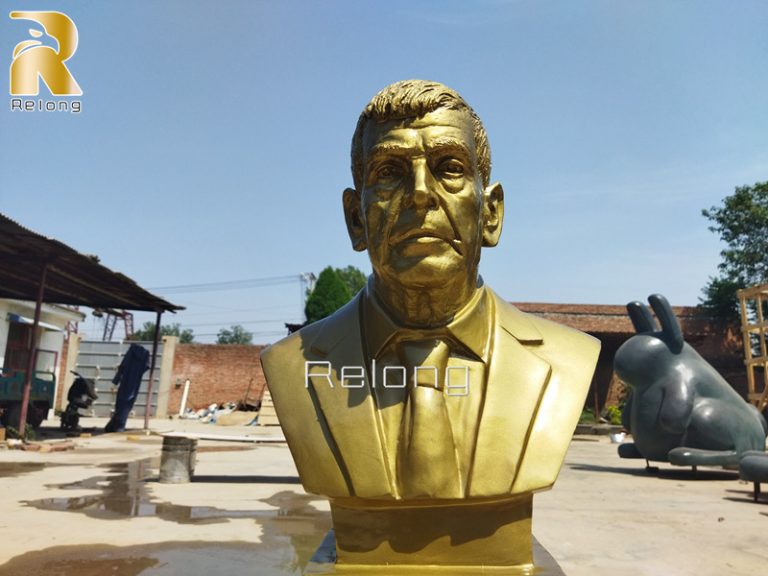 custom bronze bust sculpture