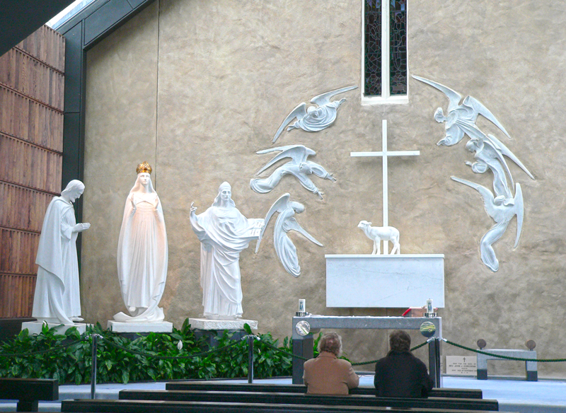 our lady of knock outdoor statue (1)