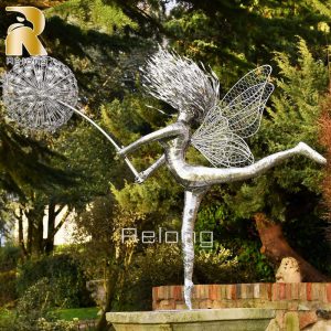 wire dandelion sculpture for sale (3)