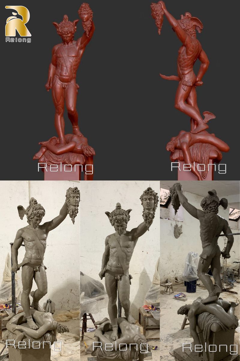 Perseus bronze statue for sale (4)