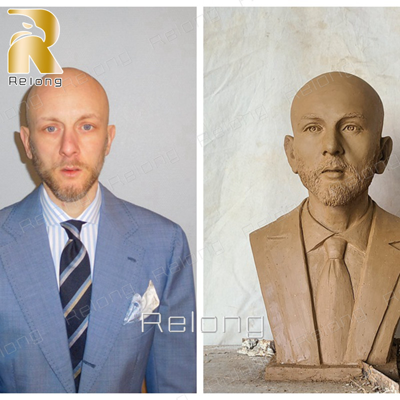 custom bronze bust statues