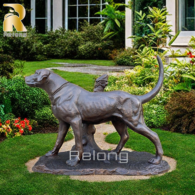 custom dog statue for garden (3)