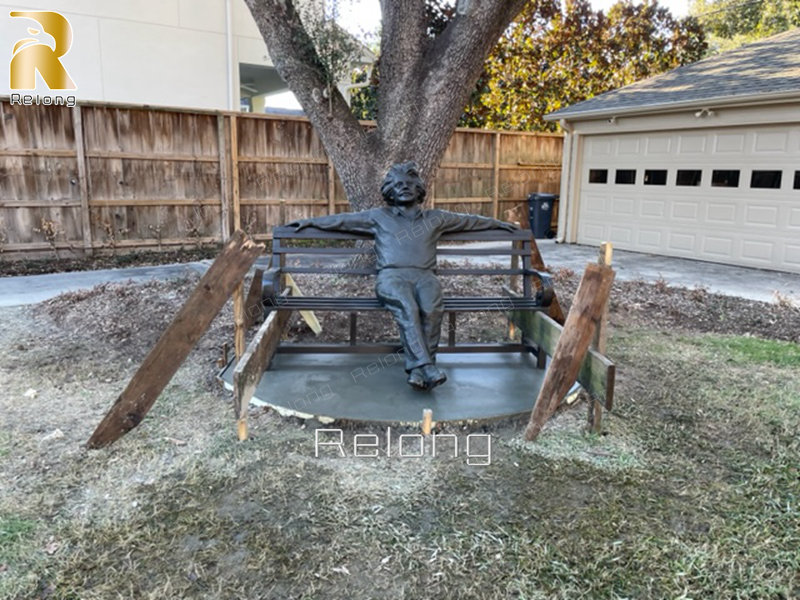 Relong customer feedback from American on bronze sculpture