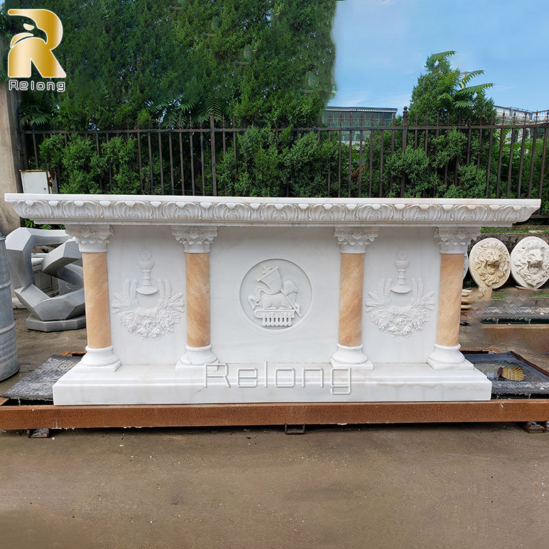 Large Marble Altar Table for Catholic Church RLMA-009