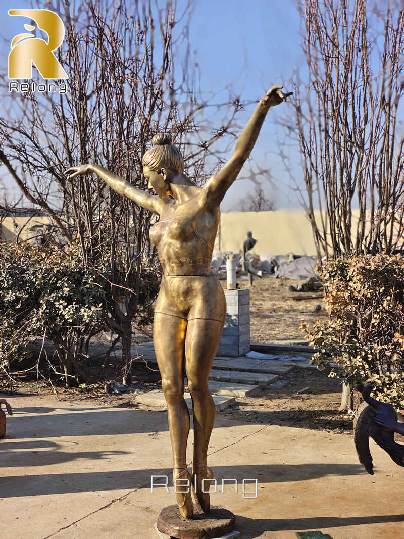 bronze ballet dancer sculpture