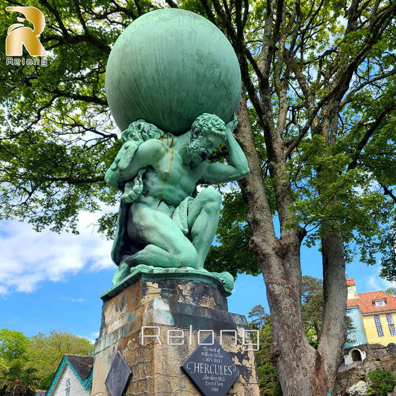 Famous Bronze Atlas Statue for Sale