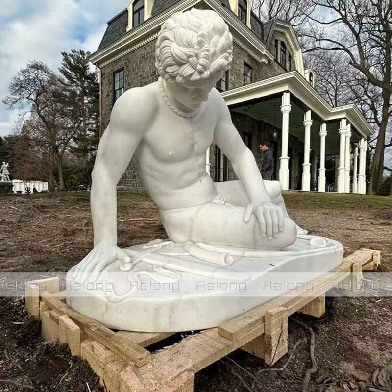 marble the dying gaul statue feedback from American customer