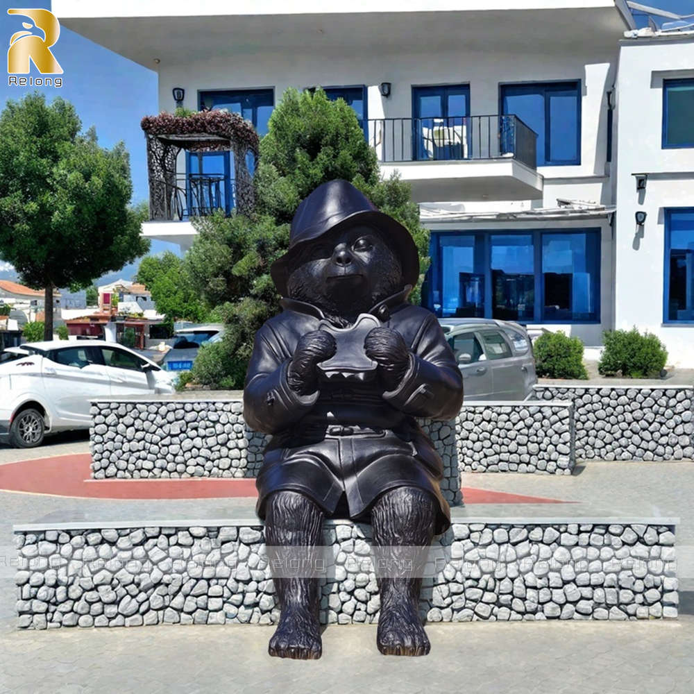 Paddington bear statue for home outdoor
