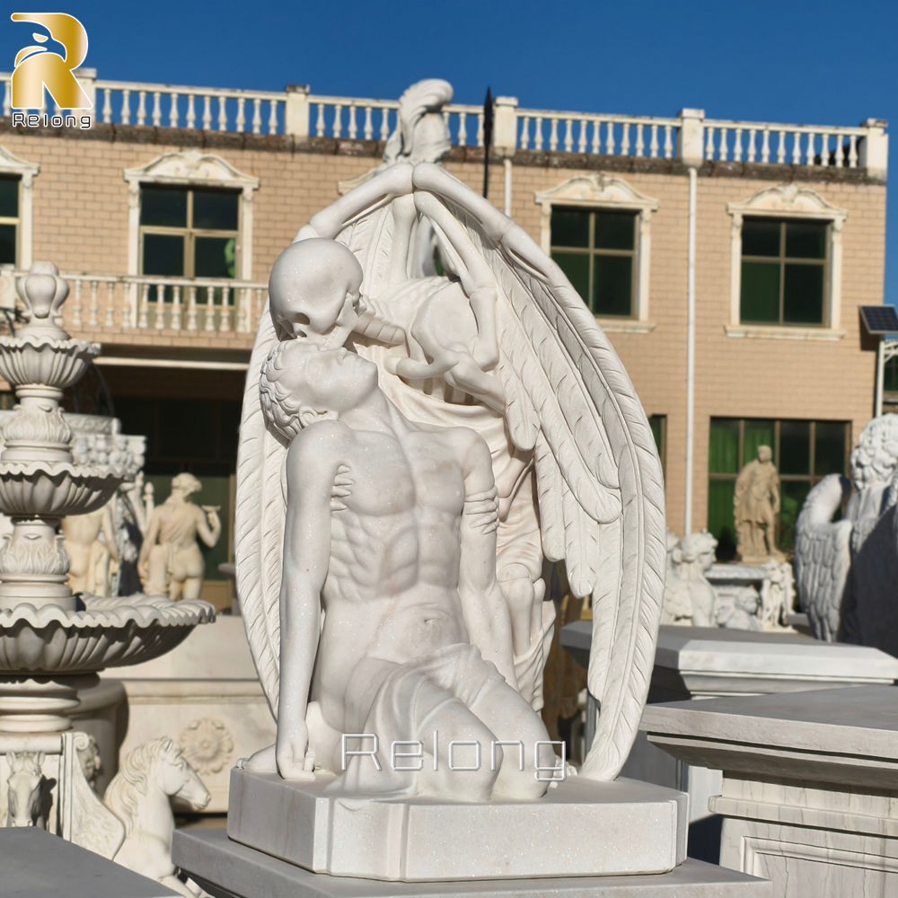 exquisite kiss of death statue replica
