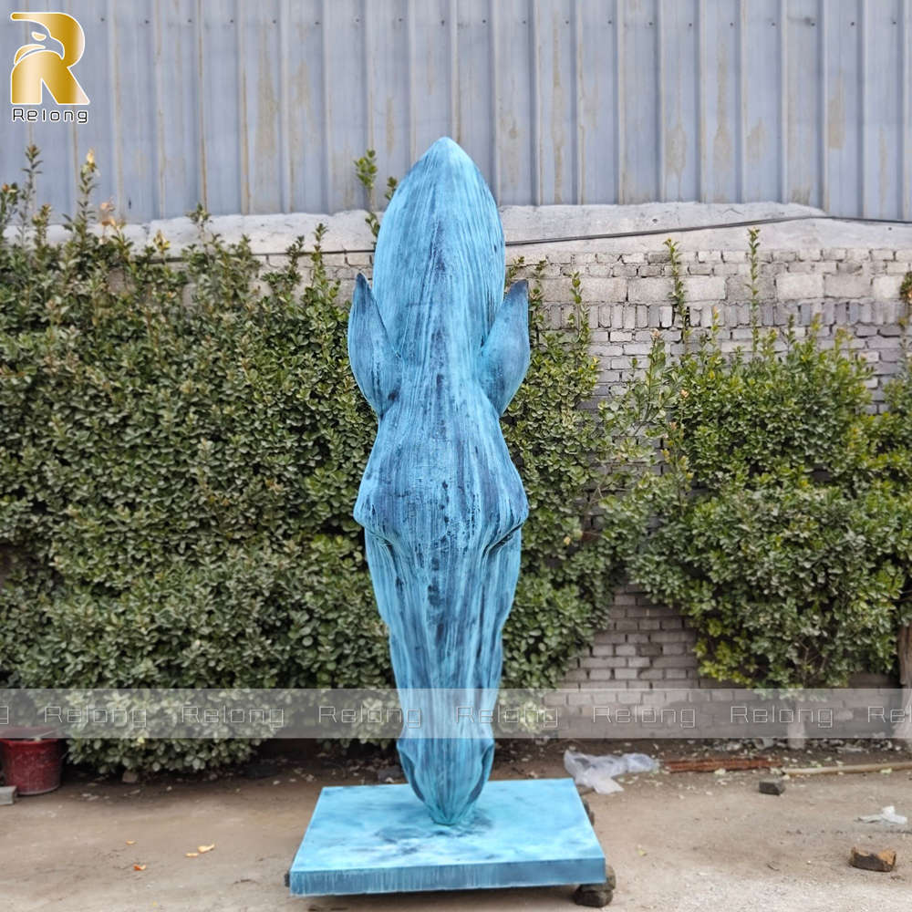 high quality bronze horse head statue