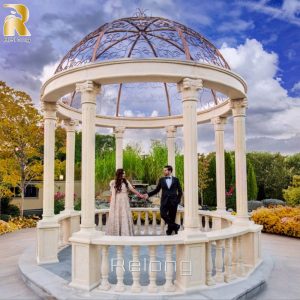 large outdoor wedding gazebo