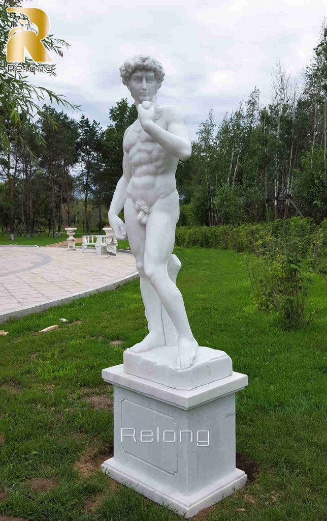 outdoor decorative david statue