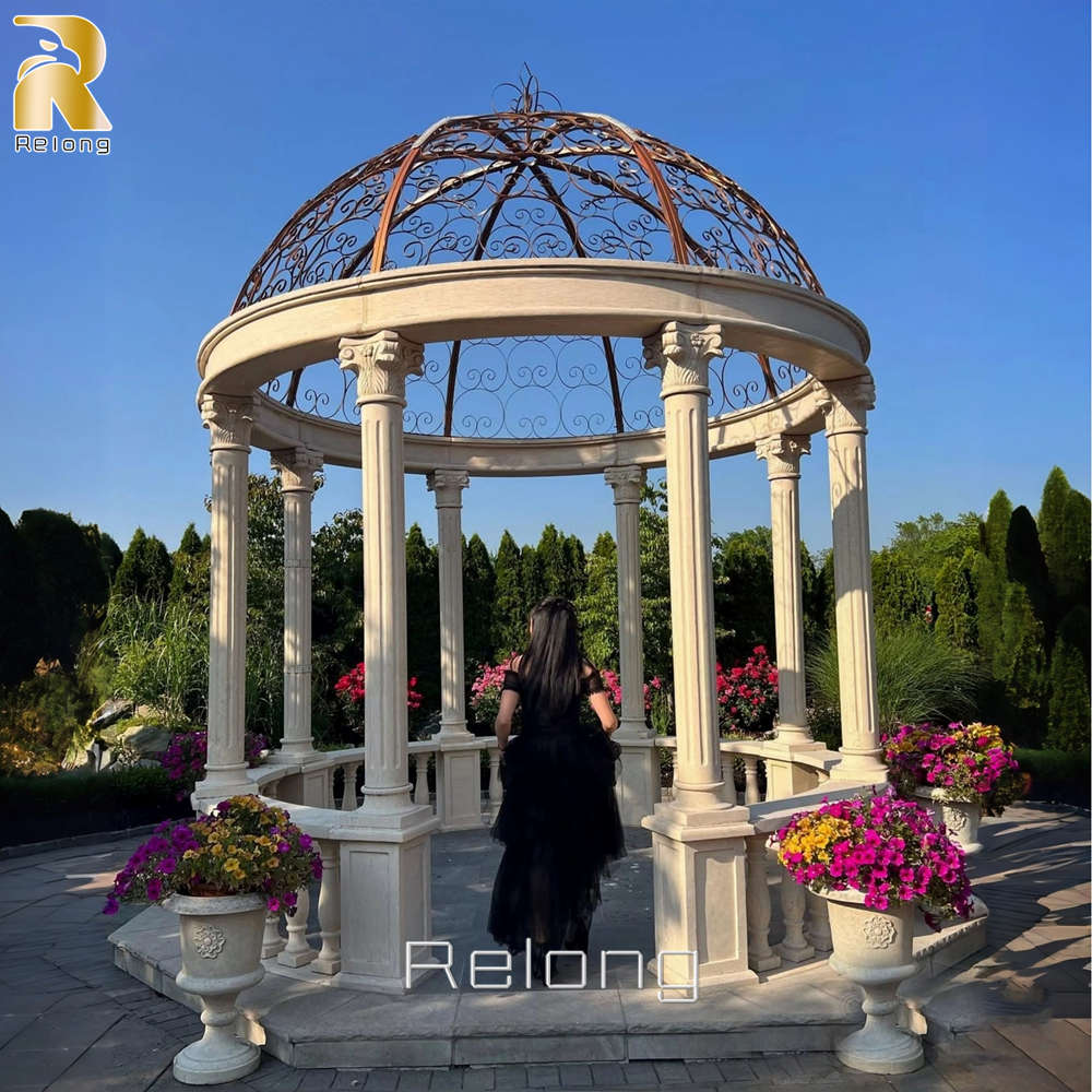 outdoor marble gazebo for special events