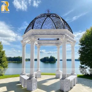 high quality outdoor white gazebo