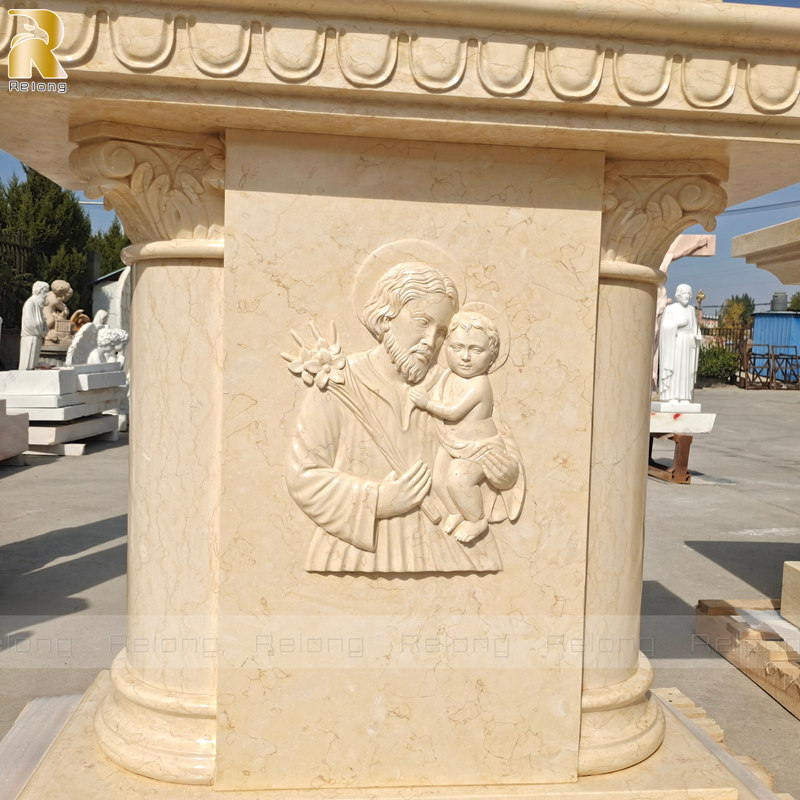Marble Church Podium Details