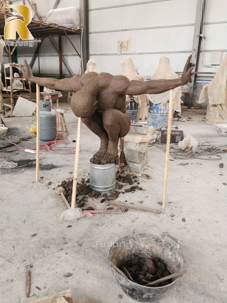 clay model details