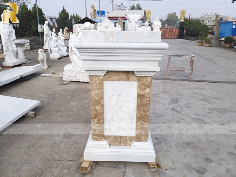 customized marble pulpit