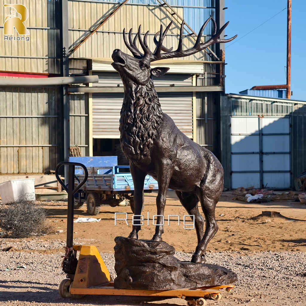 high quality stag sculpture