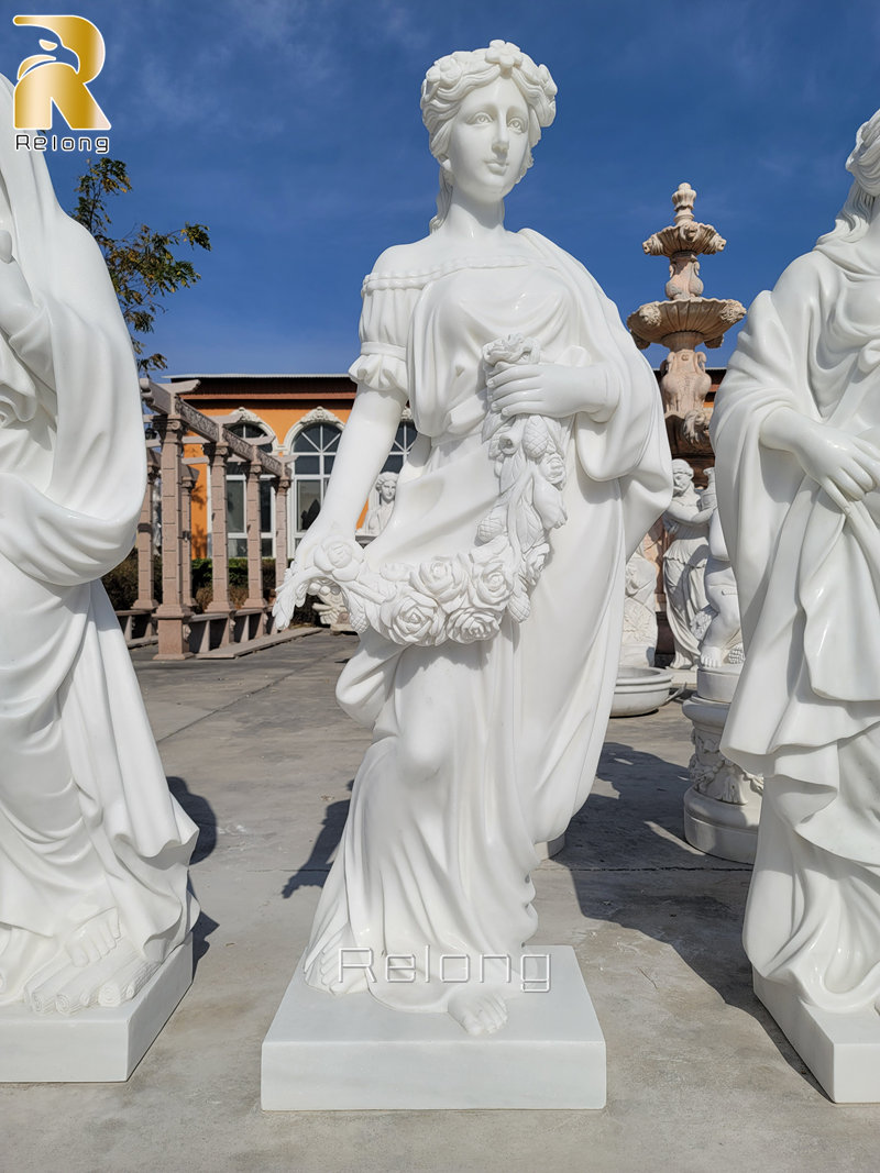 life size goddess flora statue