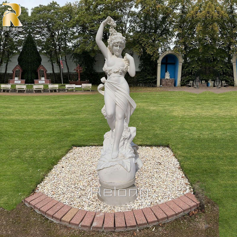 Life Size Marble Goddess Flora Statue for Sale RMSC-028