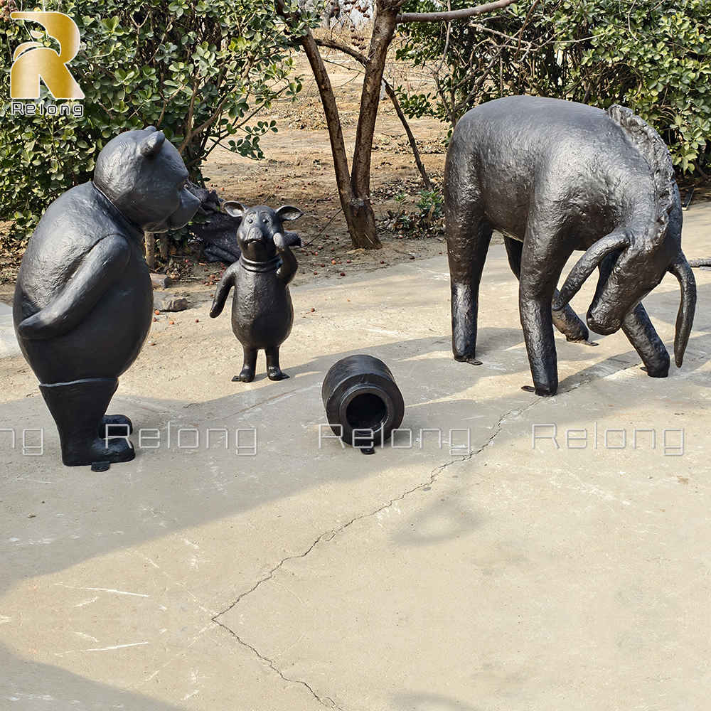 Pooh Bear Set sculpture