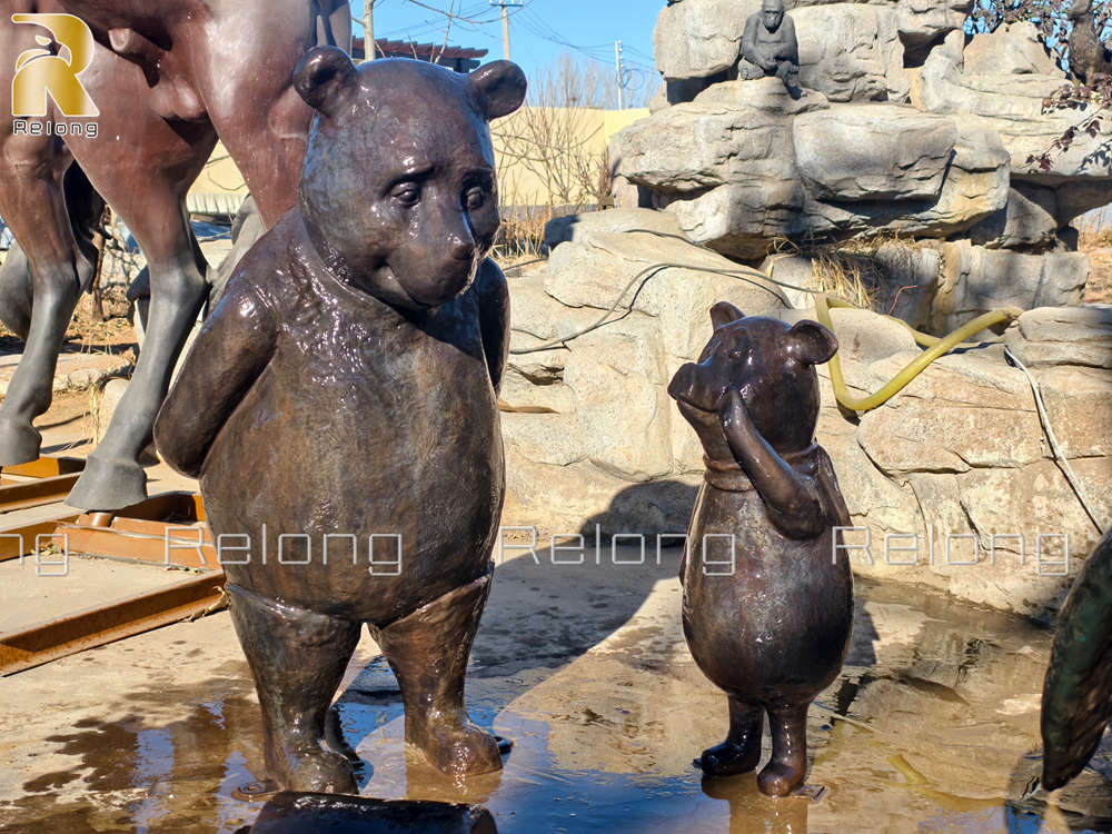 bronze winnie the pooh