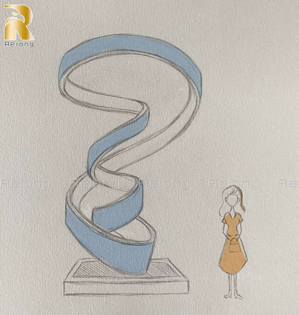 ribbon sculpture inspiration