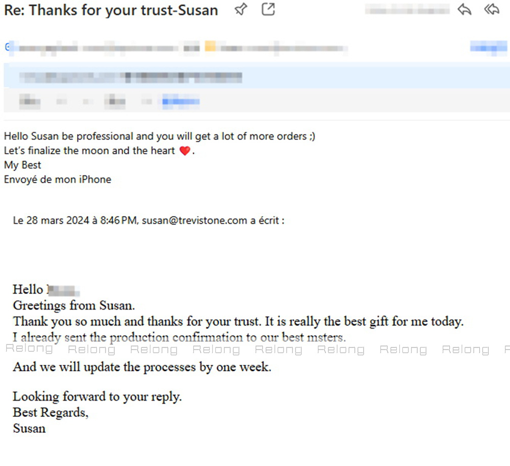 After successfully completing the factory inspection, we began to cooperate