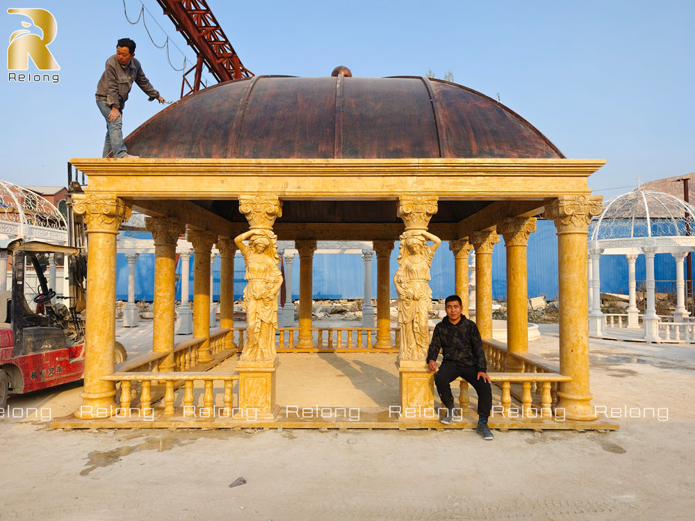 customized marble gazebo