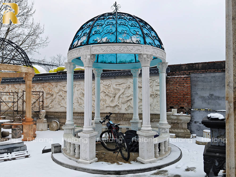 durable marble gazebo