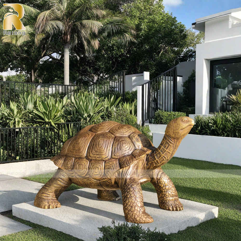 large tortoise sculpture for garden